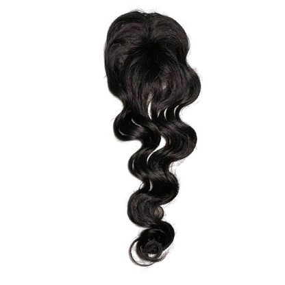 Mono Top Curly Closure - 2.5" x 3" - FINAL SALE