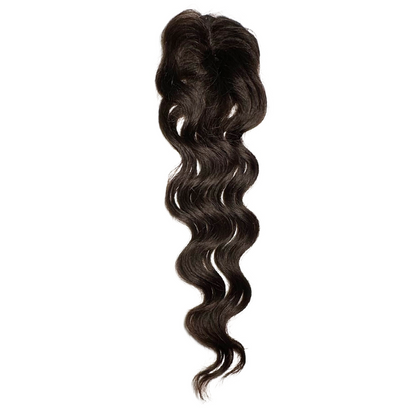 Mono Top Curly Closure - 2.5" x 3" - FINAL SALE