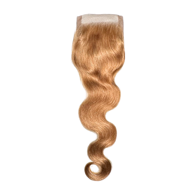 Mono Top Wavy Closure - 3" x 3.5" - FINAL SALE