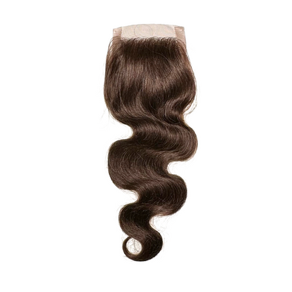 Mono Top Wavy Closure - 3" x 3.5" - FINAL SALE