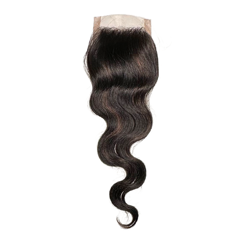 Mono Top Wavy Closure - 3" x 3.5" - FINAL SALE